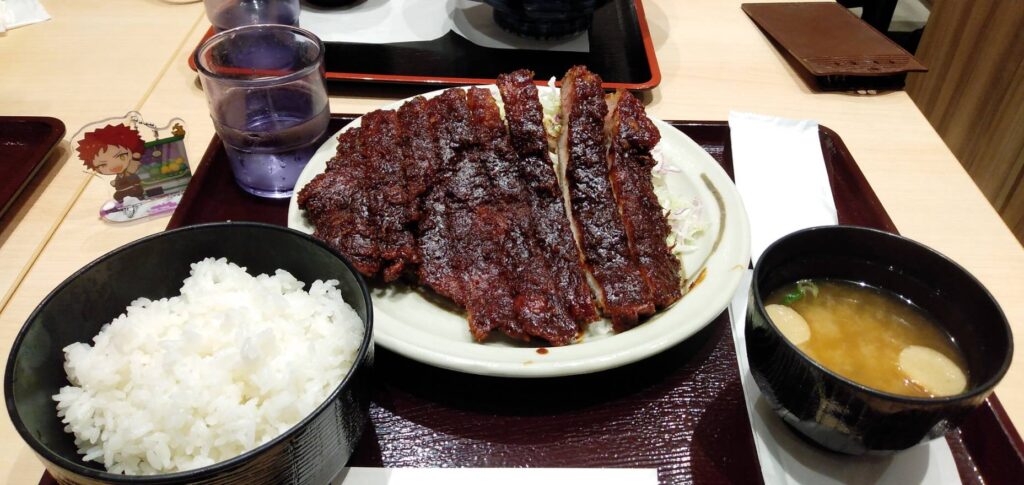 名古屋めしデラックス味噌カツ定食、ナゴヤディビジョンの推し活で名古屋に行ってきた話